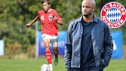 Magnus Dalpiaz war schon im Training bei den Bayern-Profis von Star-Coach Vincent Kompany dabei. ...