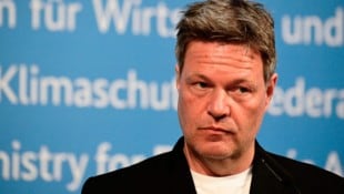 Deutschlands Wirtschaftsminister Robert Habeck (Bild: AFP/TOBIAS SCHWARZ)