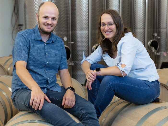 Stark vertreten bei der heurigen Weintrophy war der Weinhof Platzer aus dem idyllischen Tieschen ...