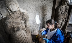 Experten glauben, dass die abgebildete Frau eine wichtige Priesterin gewesen sein könnte.