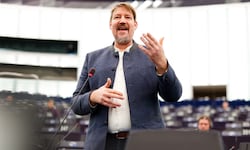 Der steirische EU-Abgeordnete Thomas Waitz von den Grünen 
