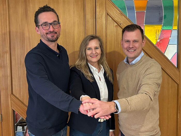 Basteln an einer Koalition in Leibnitz: Jochen Pießnegger, Manuela Kittler und Daniel Kos (Bild ...