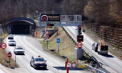 Die Sanierung des Schmittentunnels war im vergangenen Jahr eines der großen Straßenprojekte.