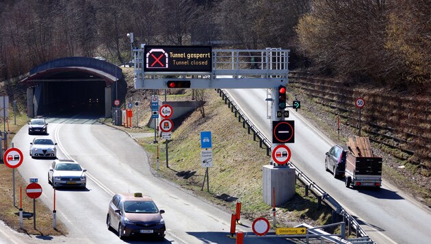 Die Sanierung des Schmittentunnels war im vergangenen Jahr eines der großen Straßenprojekte.