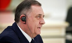 Milorad Dodik während seines Besuchs in Moskau