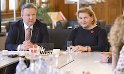 Michael Ludwig und Korinna Schumann.