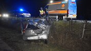 Das Auto des Tirolers wurde massiv beschädigt.