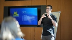 Markus Kirchmair hält auch Workshops. (Bild: Privat)