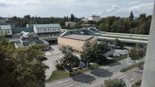 Der Bahnhof in Bregenz.