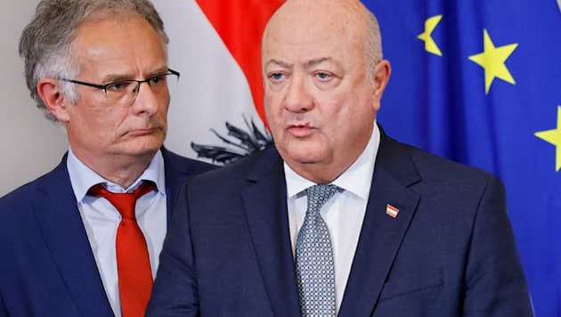 Steht Markus Marterbauer bald ÖVP-Chef Christian Stocker an der SPÖ-Parteispitze gegenüber?