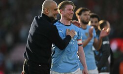 Kevin De Bryune (re.) kehrt Manchester City den Rücken.