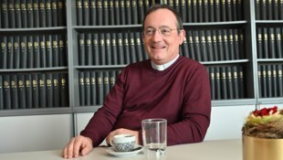Michael Max war am Freitag Prediger bei der Heilig-Haupt-Andacht in Wolfsberg und besuchte ...