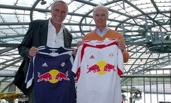 Didi Mateschitz (li.) und Franz Beckenbauer