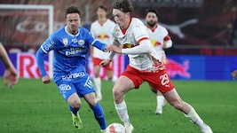 Für Liefering um Valentin Sulzbacher (re.) folgte auf einen Sieg oft eine Niederlage. (Bild: GEPA)