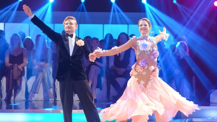 Paulus Bohl und Catharina Malek tanzten einen Quickstep