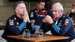 Helmut Marko (re.) äußert sich zum Aus von Christian Horner.