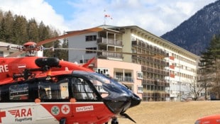 Der Schwerverletzte wurde ins Krankenhaus Reutte (Archivbild) eingeliefert. (Bild: Birbaumer Christof)