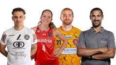 Lucas Pfaffl, Johanna Mölls, Felix Friedel und Bernhard Starkbaum (v.l.)