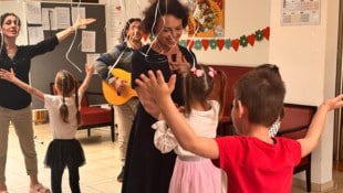 Pascale Vayer, eine Frau mit dem Herzen und Mut einer Löwin, setzt sich für die Waisenkinder ein. (Bild: Carina Fenz)
