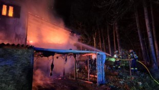 Sechs Feuerwehren standen im Einsatz