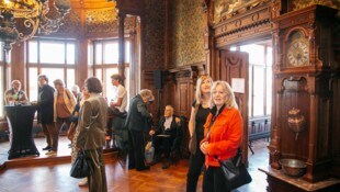 Allein die Räumlichkeiten der Villa des ehemaligen Textilindustriellen sind einen Besuch wert. 