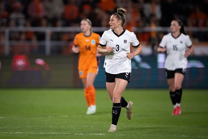 Carina Brunold kam gegen die Niederlande zu zwei Kurzeinsätzen.
