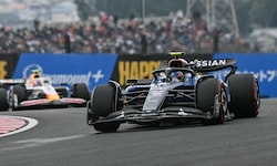 Williams-Pilot Carlos Sainz wurde zur Kasse gebeten.