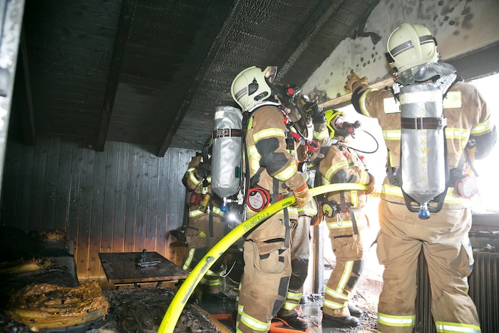 Die Feuerwehr hatte einiges zu tun.