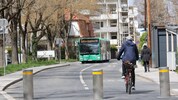 Kameras statt Poller: Die StVO-Novelle würde Poller und Schranken wie in der Grazer Marburger ...