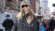 Heidi Klum mag‘s auch in der Übergangszeit stylish. 