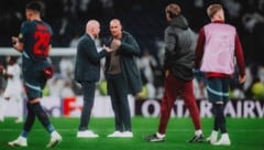 Thomas Letsch (li.) übernahm zu Beginn des Jahres das Traineramt in Salzburg. Verpflichtet wurde ...