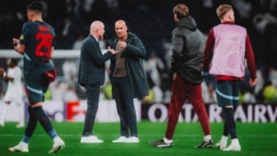 Thomas Letsch (li.) übernahm zu Beginn des Jahres das Traineramt in Salzburg. Verpflichtet wurde ...