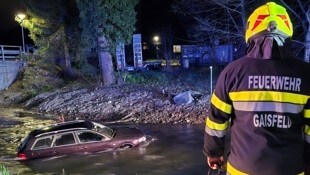 Der Fahrer konnte sich selbst aus dem Fahrzeug befreien.
