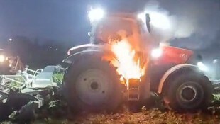 Beim Brand wurde niemand verletzt.