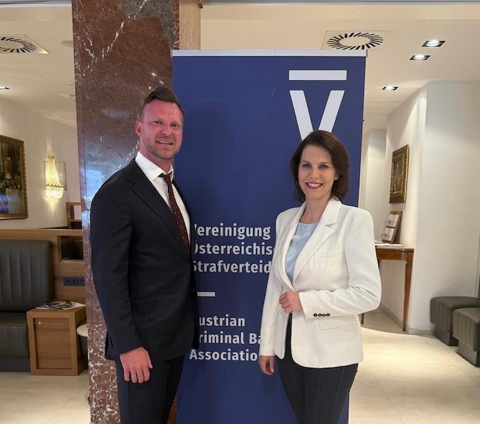 VÖStV-Präsident Philipp Wolm und Ex-Ministerin Karoline Edtstadler.