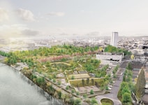 So soll der neue Welser Volksgarten aussehen. 