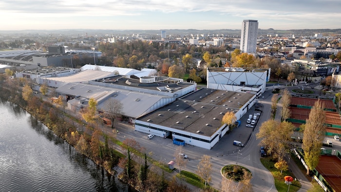  Ab 28. April werden die Messehallen dem neuen Volksgarten weichen.