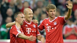 Ex-Bayern-Star Franck Ribéry (li.) strebt eine Karriere als Trainer an.