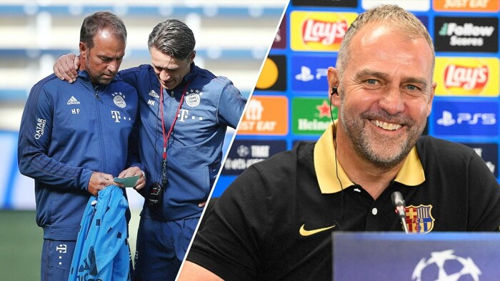 Es kommt zum Wiedersehen zwischen Hansi Flick und Niko Kovac.