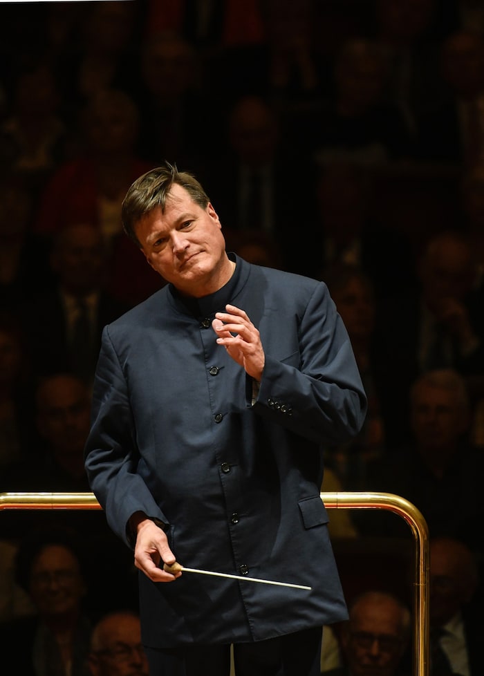 Intensiver Blickkontakt: Christian Thielemann 