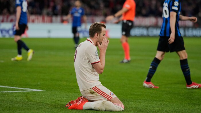 Enttäuschung bei Harry Kane