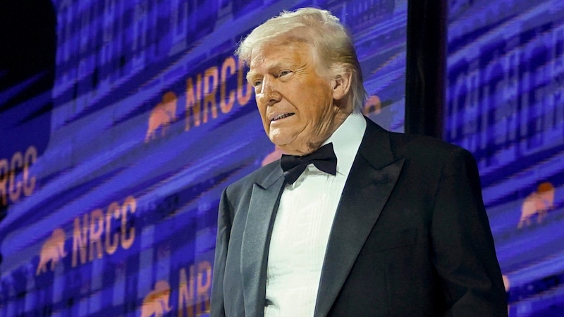 Jetzt ist der US-Präsident am Zug – er könnte, ähnlich wie für China, die Zölle für die EU nun noch weiter erhöhen. (Bild: AP)