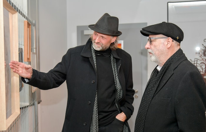 Heimo Luxbacher „Der Mönch“ bei der Schau „Lobisser lebt!“