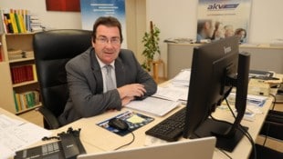 Insolvenz-Experte Franz Blantz vom Alpenländischen Kreditorenverband (AKV). Die ...