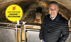 Wiens FPÖ-Chef Dominik Nepp stellt sich seiner größten Angst und sucht im Rahmen der „3. Mann ...
