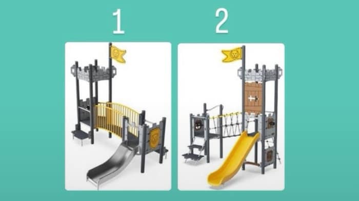 Welche der Burgen darf‘s denn werden? Eine der Auswahlmöglichkeiten für Kinder und Eltern.