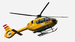 Der Radler kam mit dem Rettungshubschrauber ins Spital.