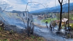 Auch in Millstatt mussten die Feuerwehren zu einem Brand ausrücken. (Bild: FF Millstatt)