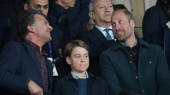 Prince William mit Sohn Prince George