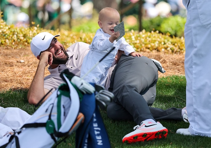 Dienstag richtete Titelverteidiger Scottie Scheffler das Champions Dinner aus. Mittwoch hatte er ...
